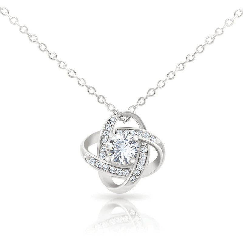 BowLift | To my daughter dear knot necklace