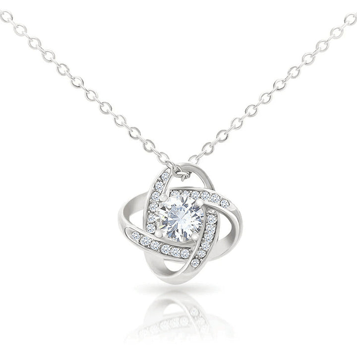 BowLift | To my daughter dear knot necklace