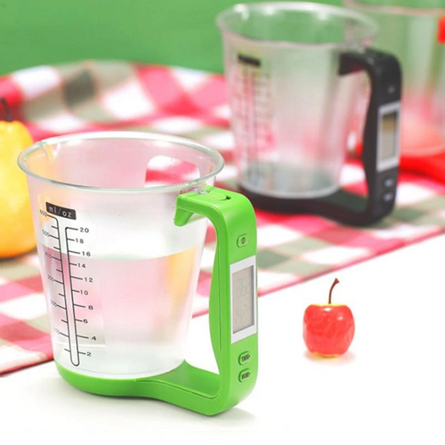 Digital kitchen measuring cup scale with LCD | Bowlift