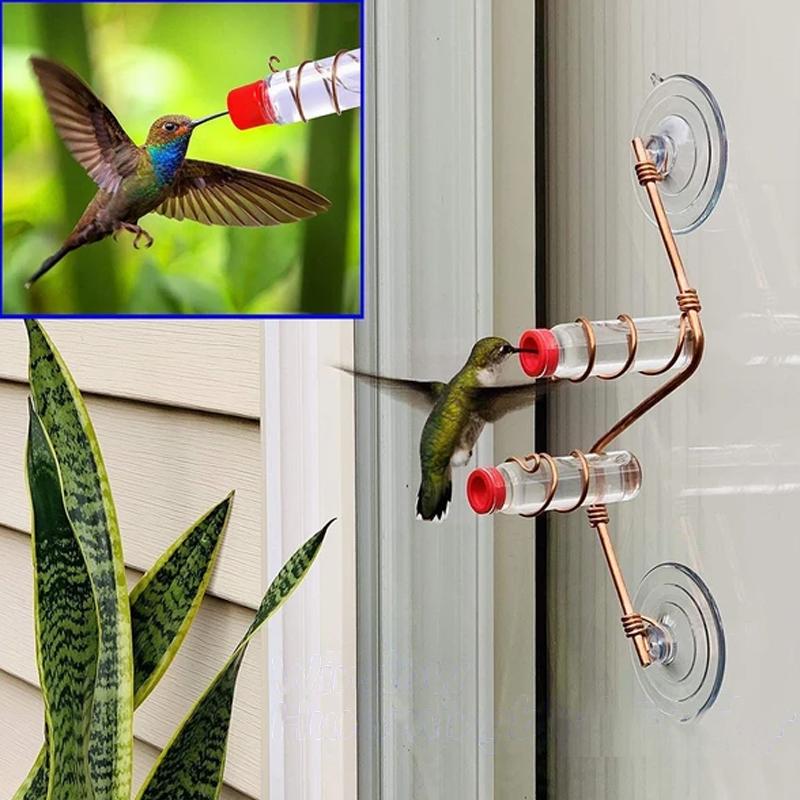 BowLift | Window Hummingbird Feeder