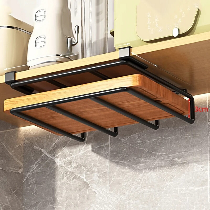 BowLift | Stylish Kitchen Hang Organizer - Easy Installation Without Drilling