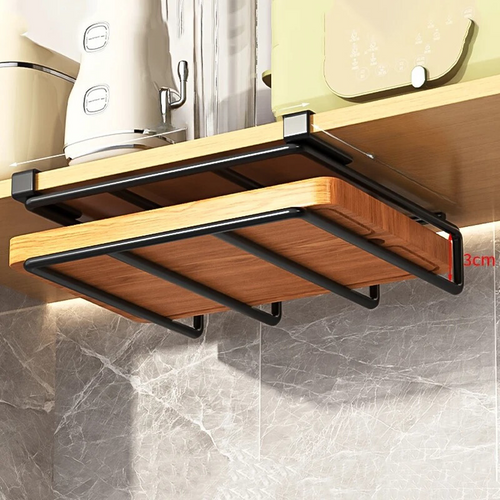 BowLift | Stylish Kitchen Hang Organizer - Easy Installation Without Drilling