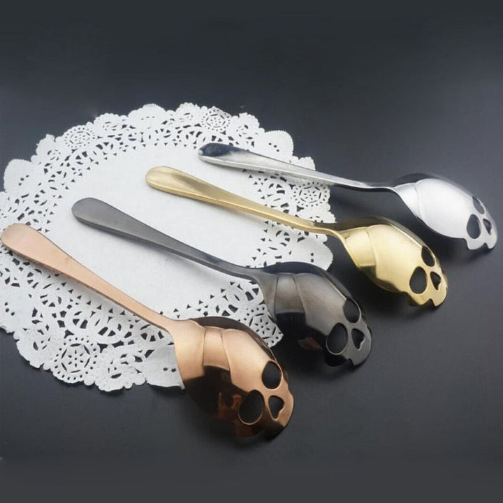 BowLift | Skull Shaped Stainless Steel Spoon