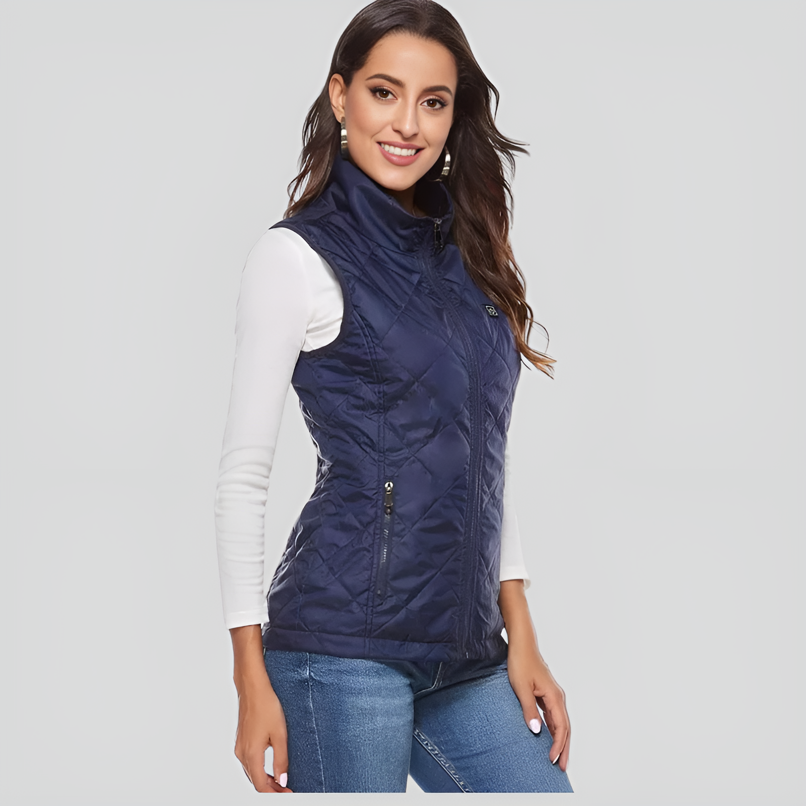 BowLift | Heated vest for women with dual control and 9 heating zones – comfort and warmth for every season