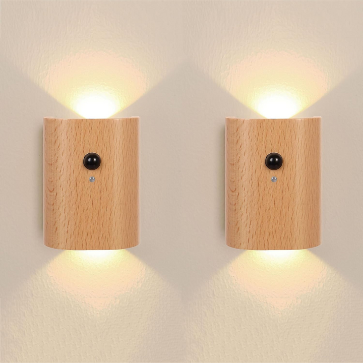 BowLift | Rechargeable LED Wall Light with Motion Sensor – Warm White