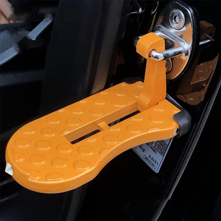 U-shaped door threshold bolt with safety hammer | Bowlift