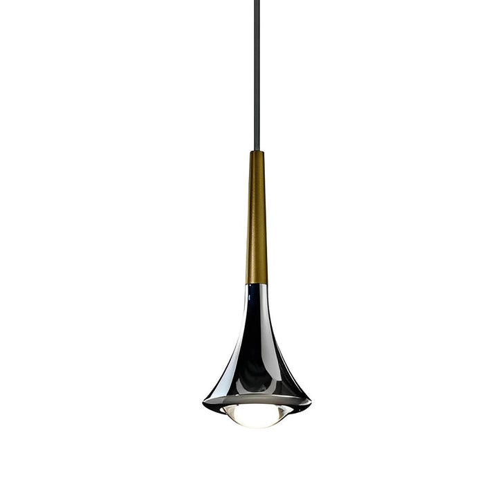 Modern LED Pendant Light in Water Drop Shape – AdjustaBowlifte Metal Chandelier for Living Room, Bedroom, and Dining Room | Bowlift