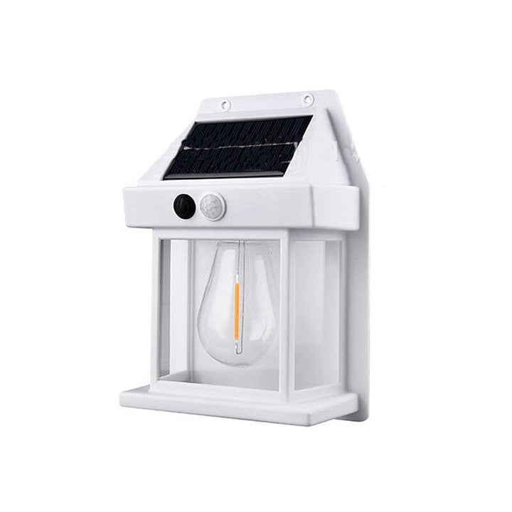 BowLift | Solar Wolfram Wall Light for Outdoor Use