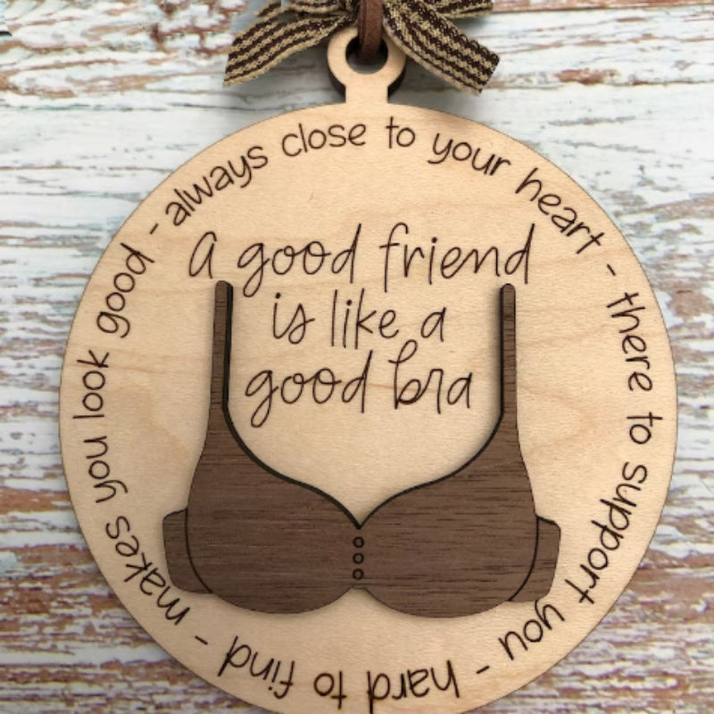 BowLift | Friend Like A BH Wood Ornament