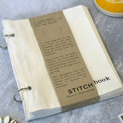 BowLift | White Fabric Sketchbook