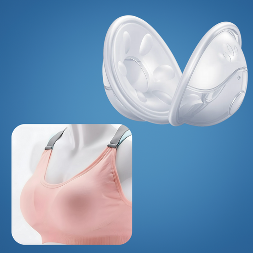 Silicone Adhesion – Thin Reusable – Discreet Leak Protection – Washable Comfort For Nursing Mums Bowlift