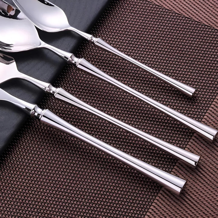 Cutlery set made of stainless steel – DuraBowlifte and Elegant | Perfect for everyday & guests | Bowlift