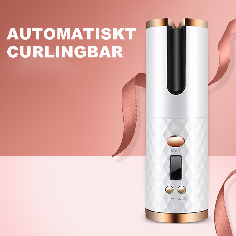 BowLift | Cordless automatic rotating curling iron
