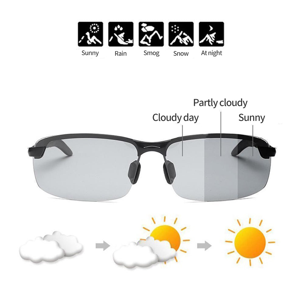 BowLift | Photochromatic sunglasses with anti-glare polarized lenses
