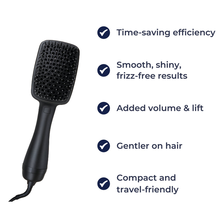 Volumising ionic technology – 1000W lightweight – Salon-quality blow dries at home Bowlift