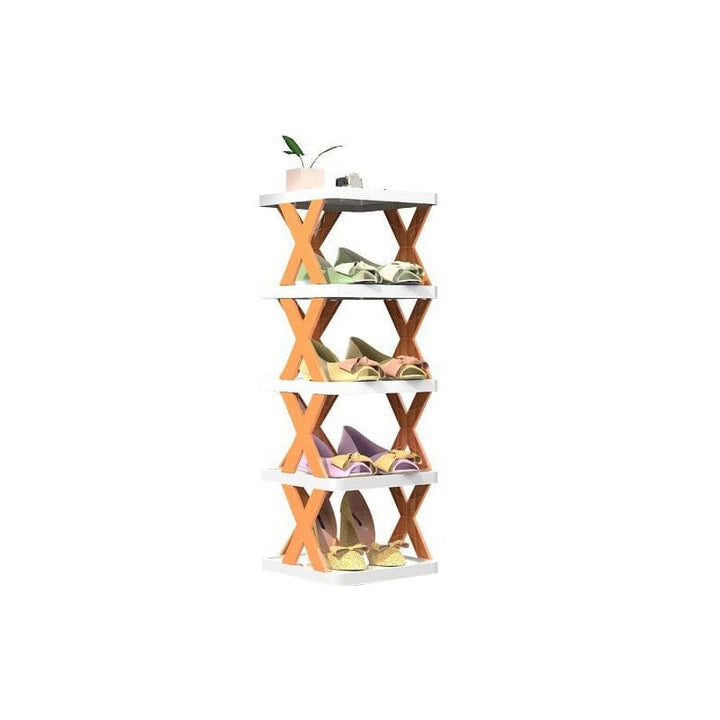 BowLift | Foldable Multi-Layer Shoe Rack, Shoe Storage Organizer