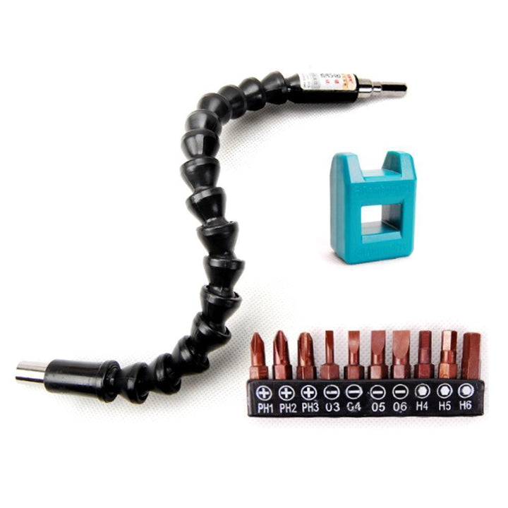 BowLift | Flexible Drill Bit Extension with Screw Drill Bit Holder