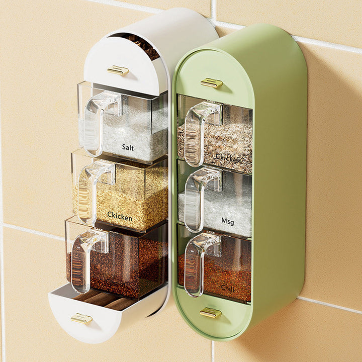 Seasoning Wall Hanging Storage Box | Bowlift