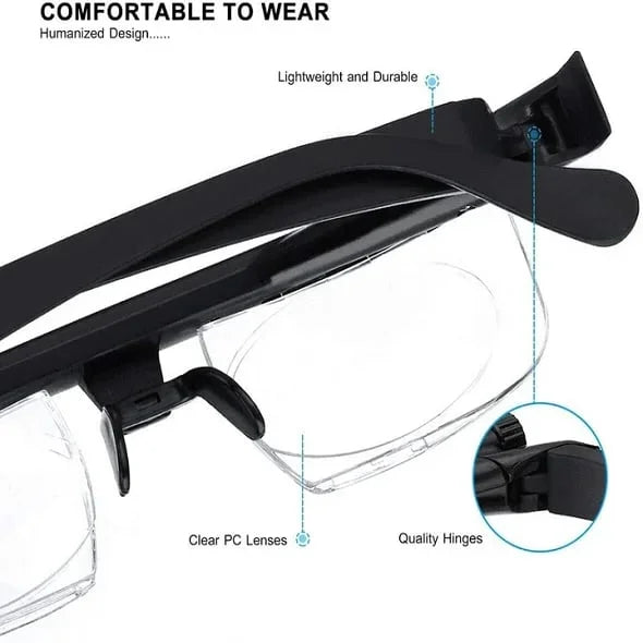 Bowlift | Adjustable focus glasses for near and far vision