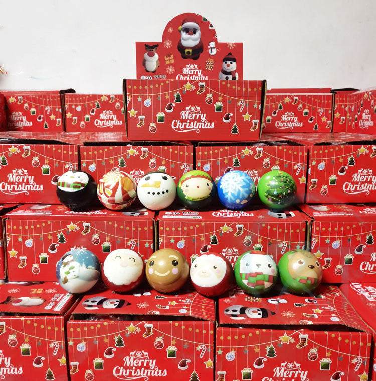 BowLift | Pu Foam Ball 63mm Christmas Decompression