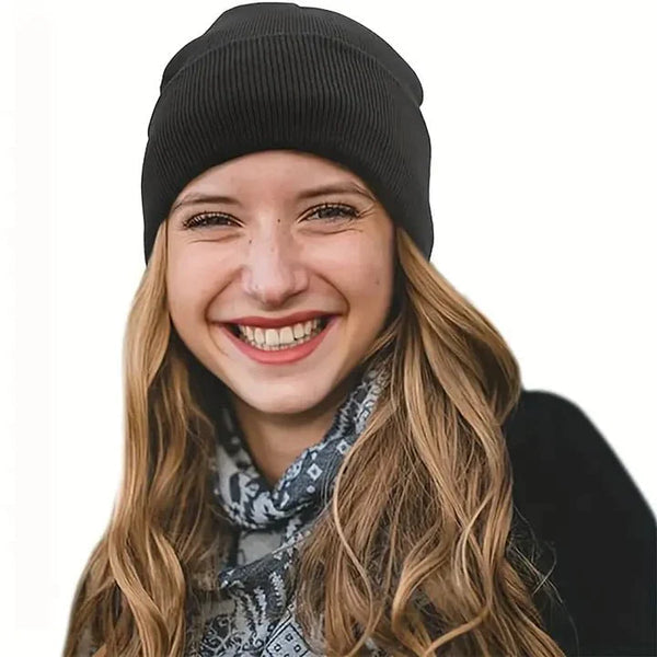 BowLift | Noor Silk Winter Hat – Wool & Silk – Anti-Frizz Hair Protection