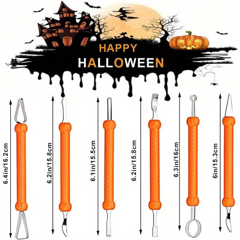 BowLift | Halloween Pumpkin Carving Kit with Stencils | Easy Carved Pumpkins Tools