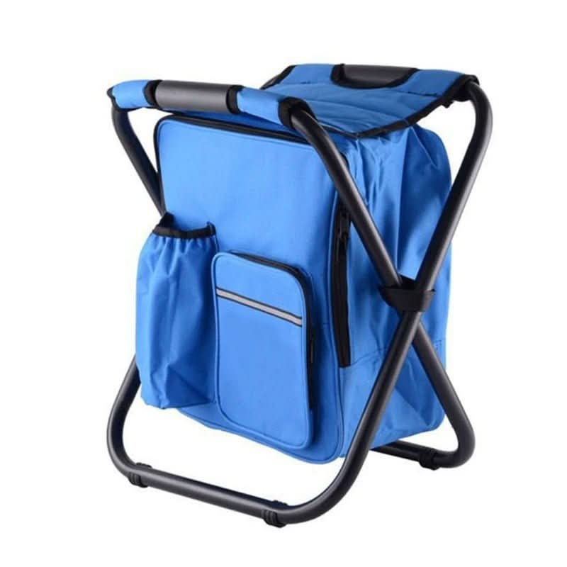 BowLift | 3-in-1 camouflage rucksack with folding chair & cooler compartment