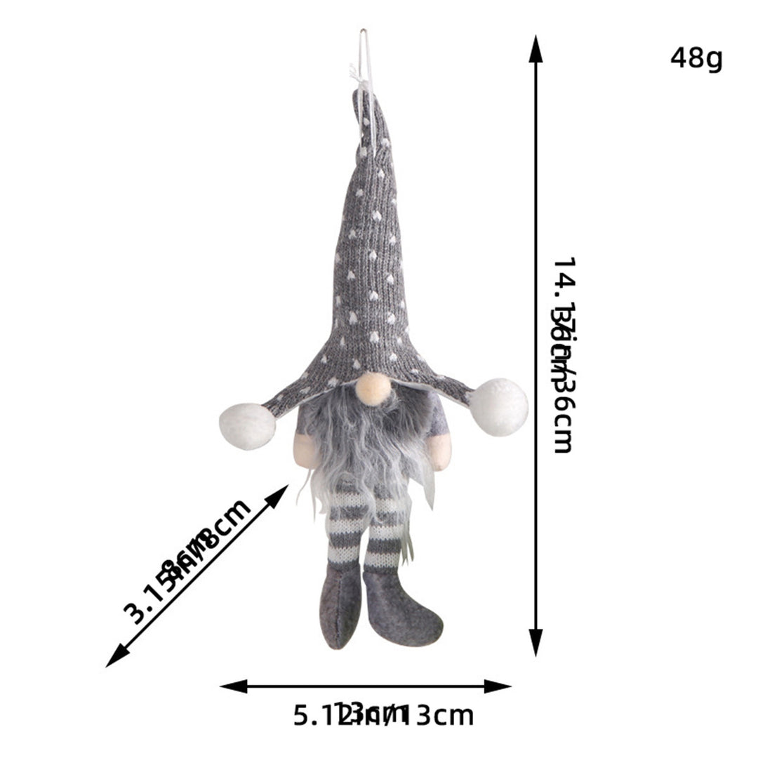 Bright Christmas Elf Figure with Sequins