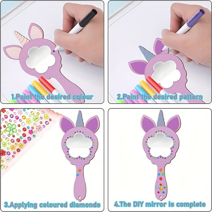 UnicornMagic – Wooden Mirrors for Creative Decoration Bowlift