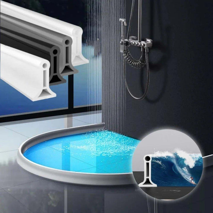 BowLift | FlexiSeal Shower Edge — No more wet floors and frustration in the bathroom, stay dry – completely stress-free installation!