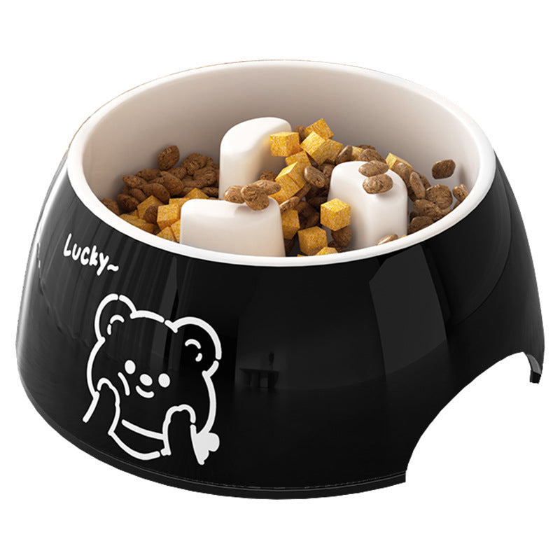 Slowly-Food Bowl made of Melamine for Dogs
