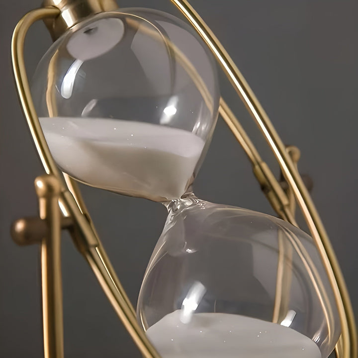 Classic hourglass to turn – Decorative and Relaxing | Stylish taBowlifte decoration with flowing sand | Bowlift