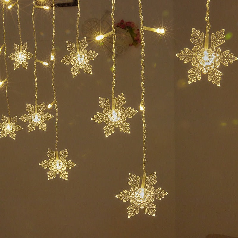 LED Icicle Light Curtain for Window Decoration