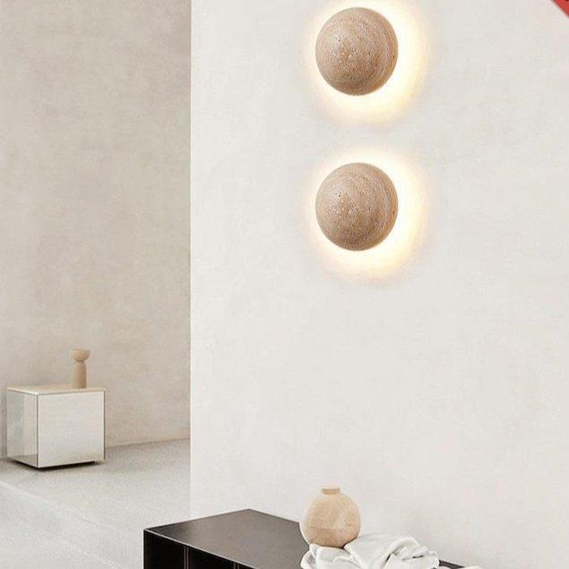 BowLift | Cream wall lamp in Scandinavian style providing cozy light and elegant simplicity