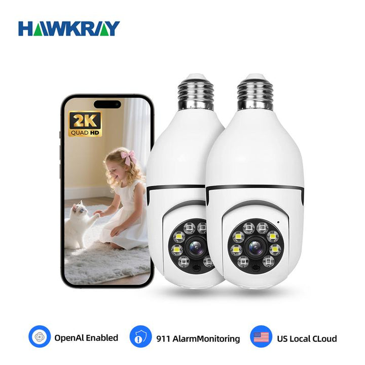 BowLift | 1080P Smart Bulb Camera