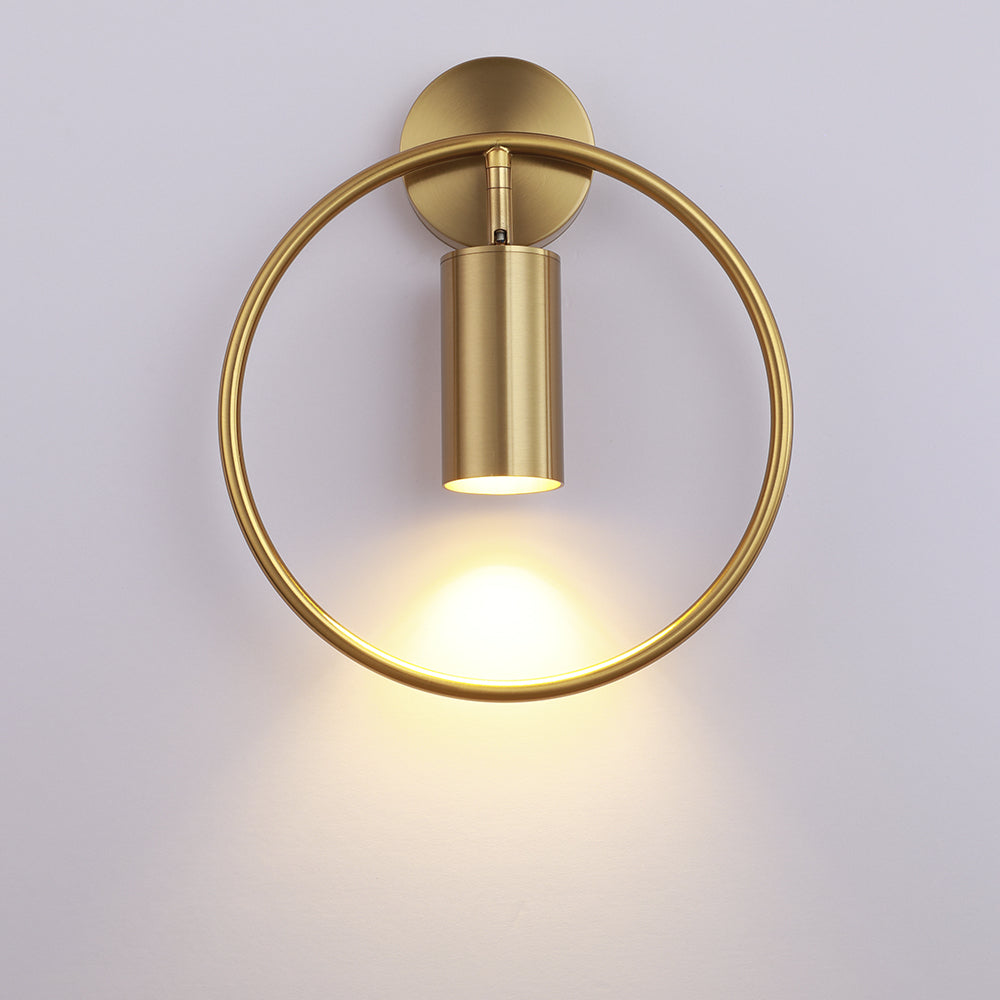BowLift | OpulentGlow Wall Lamp - Golden Elegance for Your Interior