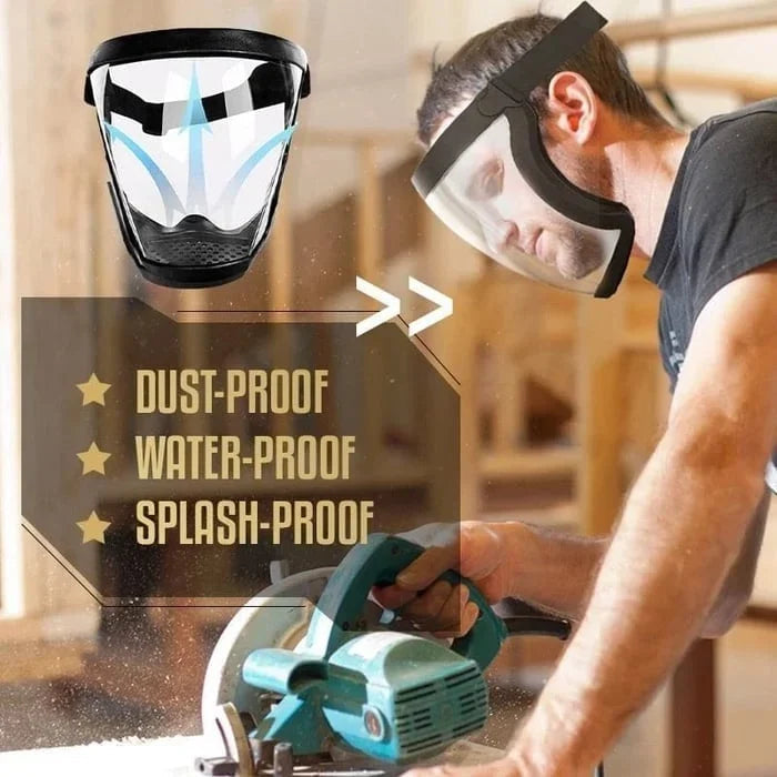 Face shield mask transparent – occupational safety | Bowlift