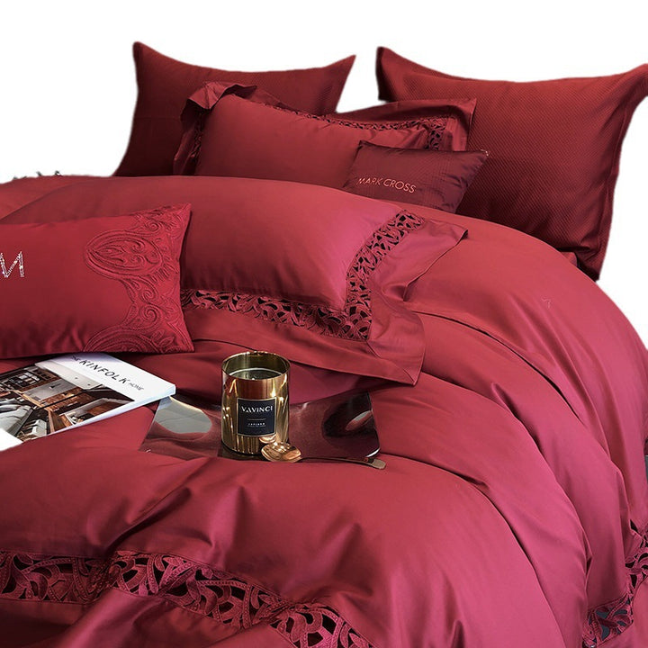 High-quality bedding set, 4-piece, long-staple cotton