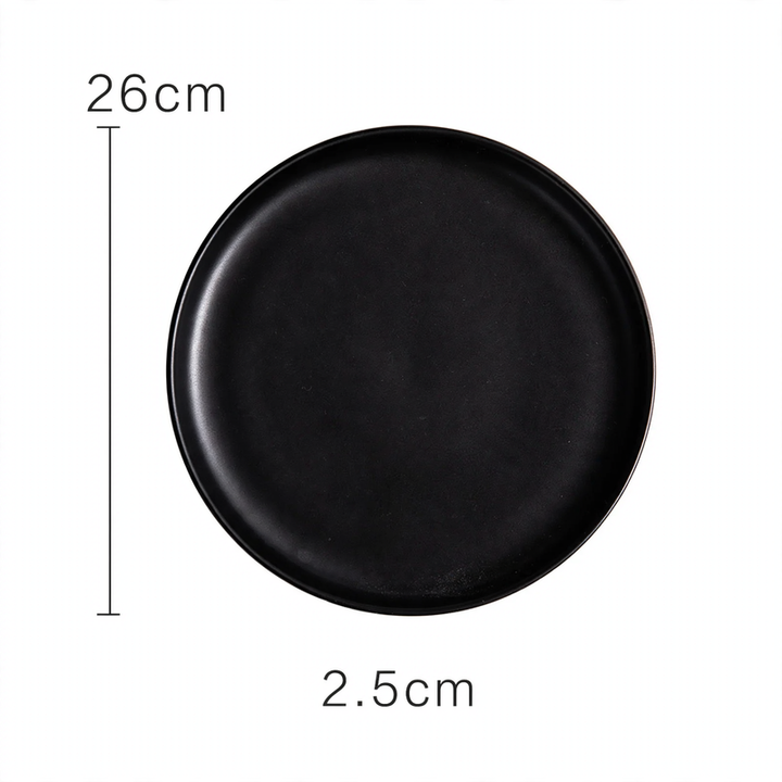 Beef Plastic Tray, Cream and Black