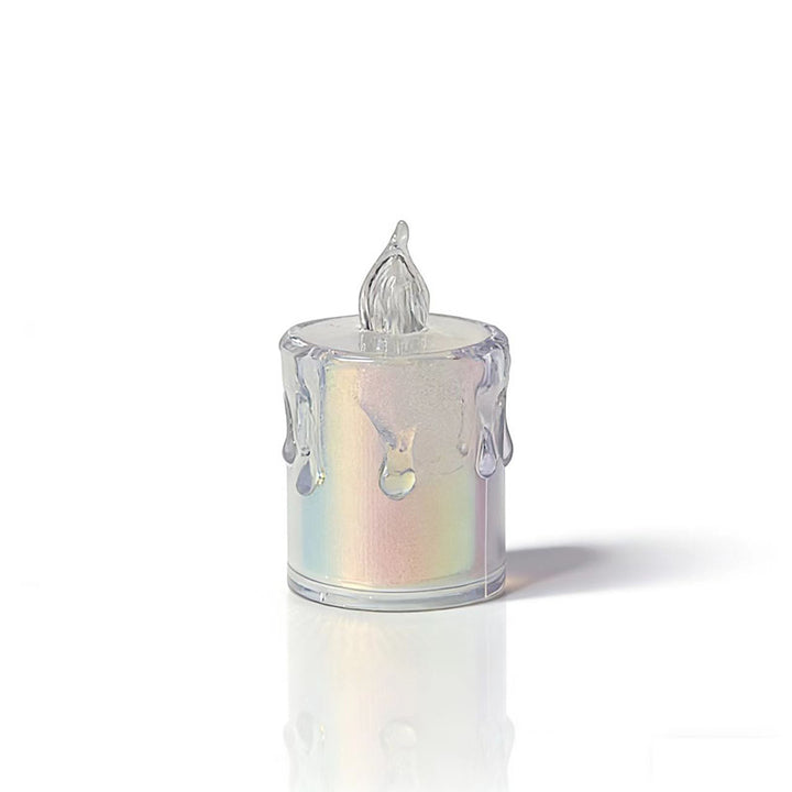LED decorative candle with crystal look