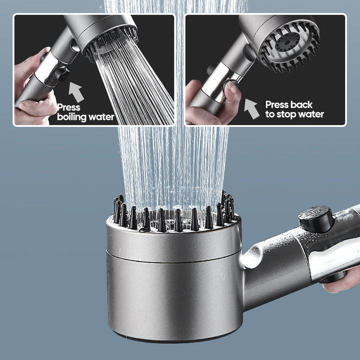 BowLift | Multi-functional High Pressure Shower Head Set