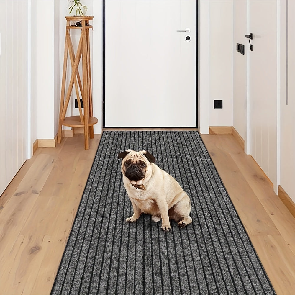 Non-slip Long Runner - WashaBowlifte Carpet with Rubber Backing for Indoor & Outdoor | Perfect for Hall & Balcony | Bowlift