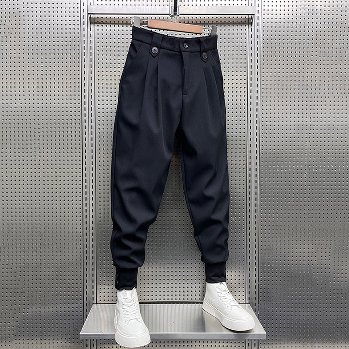 BowLift | Finn Casual Wide Men's Harem Suit Trousers