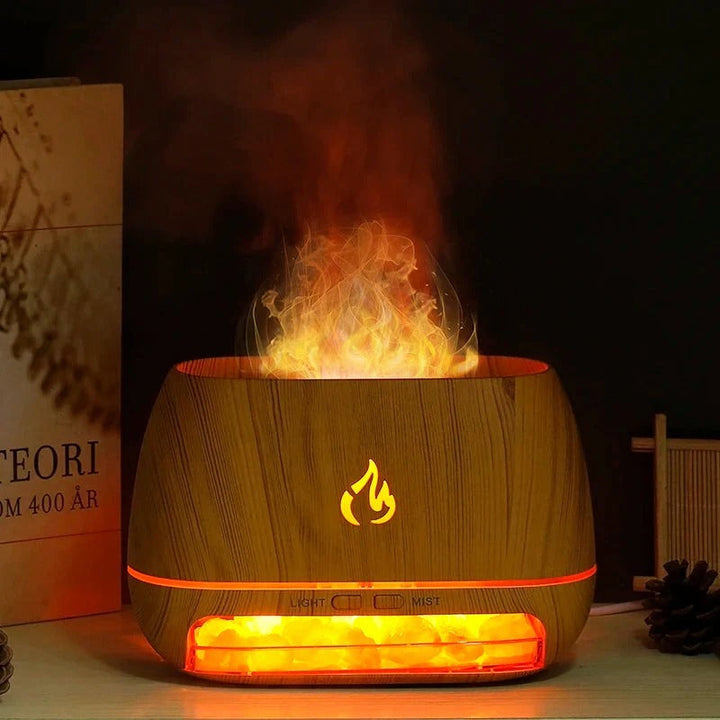 Woyuosn 3-in-1 Himalayan Salt Rock Scent Diffuser Bowlift