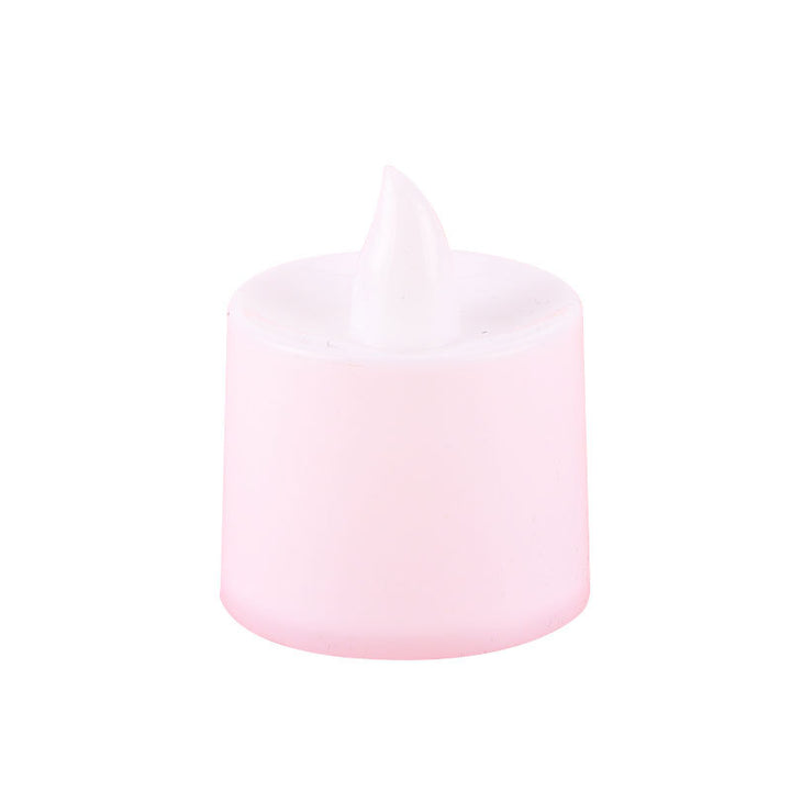 LED candle light, cylindrical