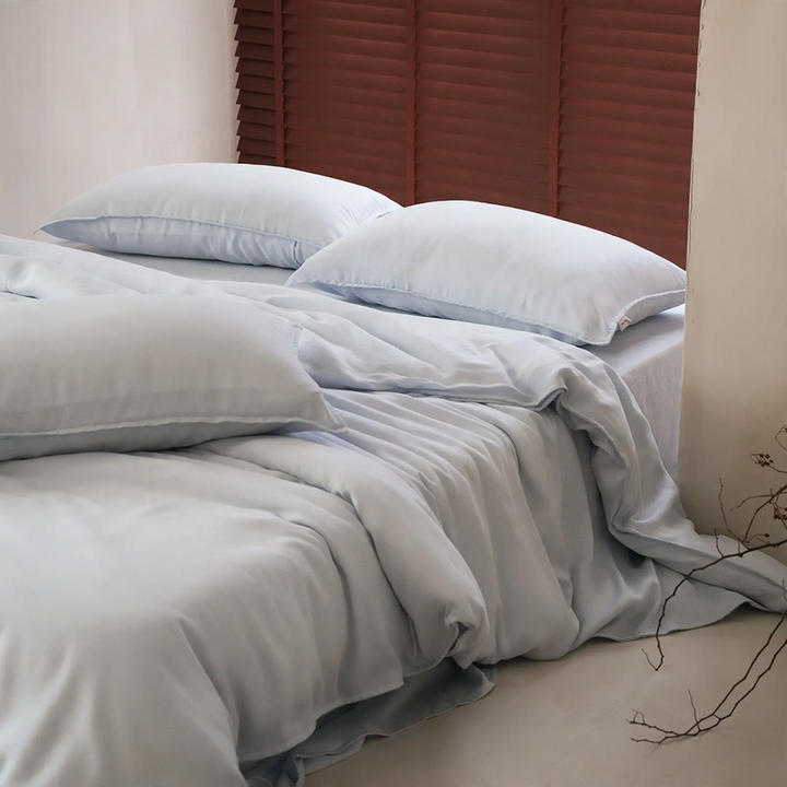 Lyocell bed linen set 4-piece, Japanese style