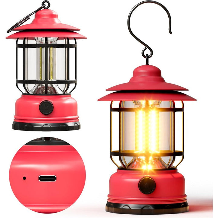 BowLift | Rechargeable Retro LED Camping Lantern