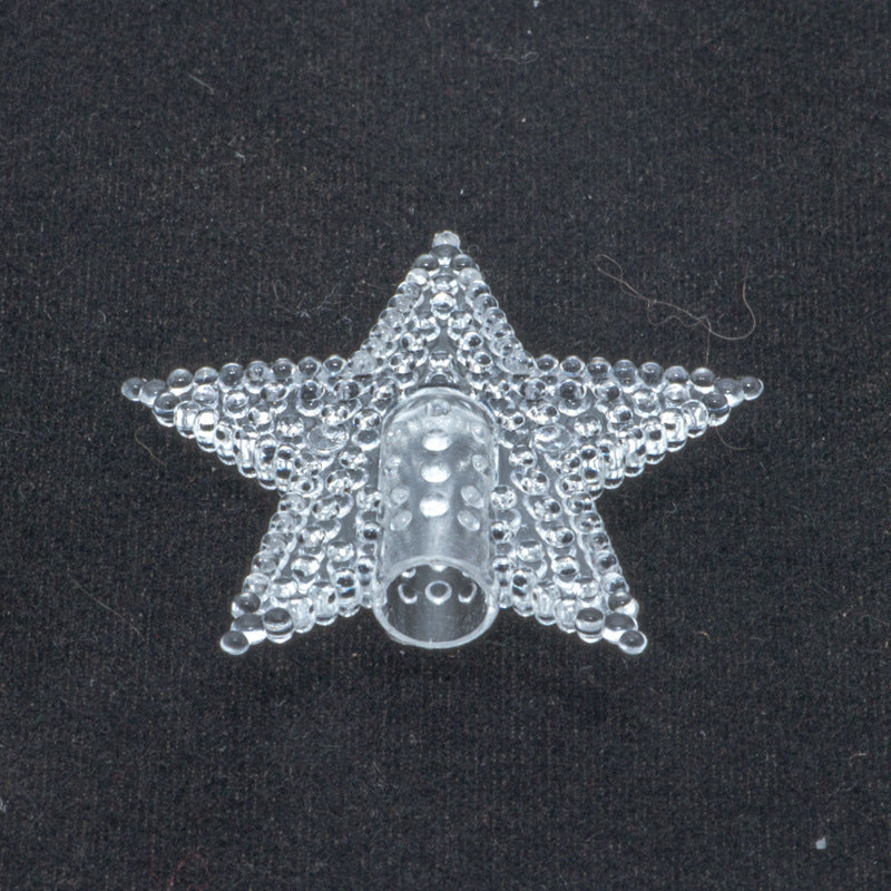 Decorative star pendants for fairy lights
