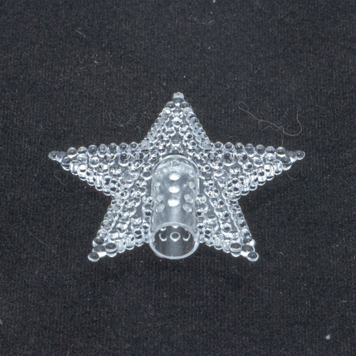 Decorative star pendants for fairy lights
