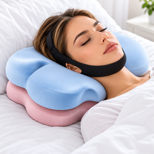 Cervical Memory Foam Orthopedic Butterfly Pillow Bowlift